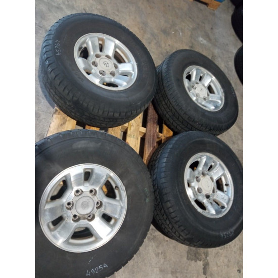 Rims And Tires 15" For Toyota Stock 49254