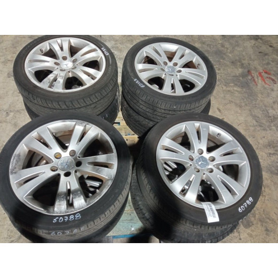 Rims And Tires 17" For Mercedes Stock 60788