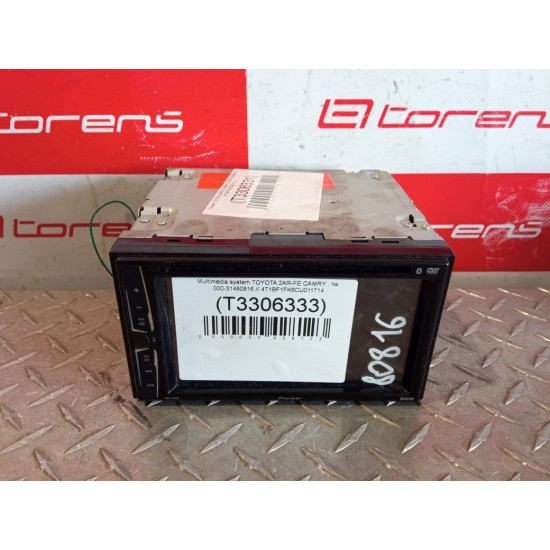 Multimedia System For 2012 Toyota Camry Stock 80816